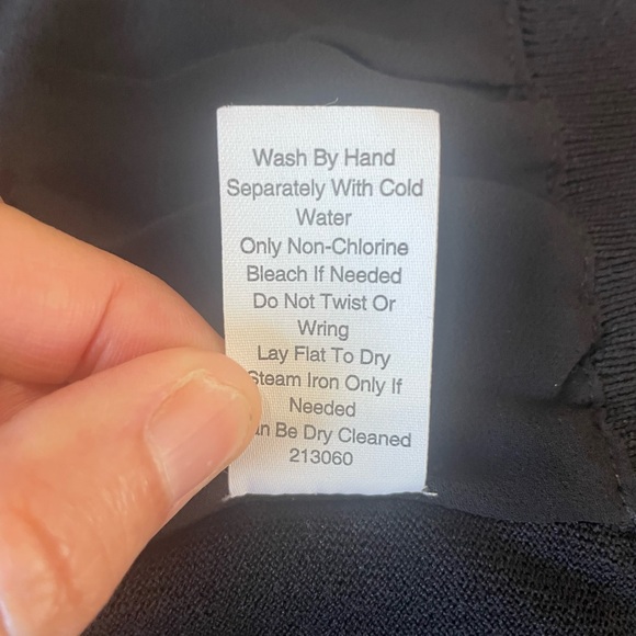 CAbi Black Bomber Zip-up Jacket | Sweater l Textured Like New - Picture 8 of 10